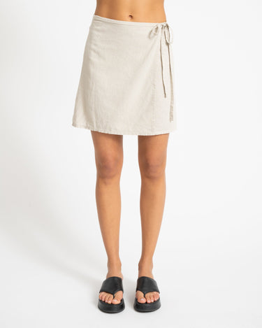 TILTIL Ai - vi Skirt Linen Beige - Things I Like Things I Love