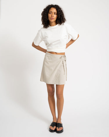 TILTIL Ai - vi Skirt Linen Beige - Things I Like Things I Love