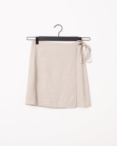 TILTIL Ai - vi Skirt Linen Beige - Things I Like Things I Love