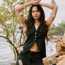 TILTIL Annabel Gilet Top Black - Things I Like Things I Love