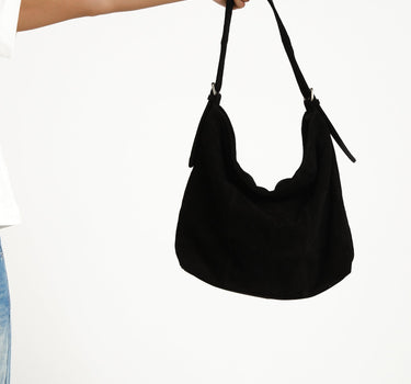 TILTIL Ariana Bag Suede Zwart - Things I Like Things I Love