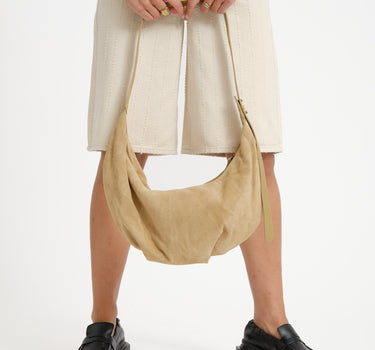 TILTIL Bag Isabel Real Suede Sand - Things I Like Things I Love