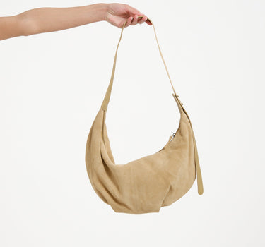 TILTIL Bag Isabel Real Suede Sand - Things I Like Things I Love