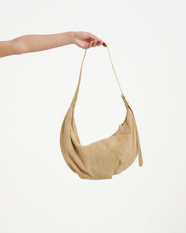 TILTIL Bag Isabel Real Suede Sand - Things I Like Things I Love