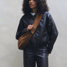 TILTIL Bag Leila REAL SUEDE Cognac - Things I Like Things I Love