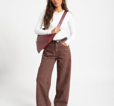 TILTIL Bag Noor Faux Leather Bordeaux - Things I Like Things I Love