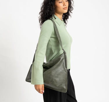 TILTIL Bag Noor Faux Leather Donkergroen - Things I Like Things I Love