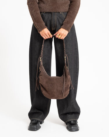 TILTIL Bag Tess Real Suede Bruin - Things I Like Things I Love