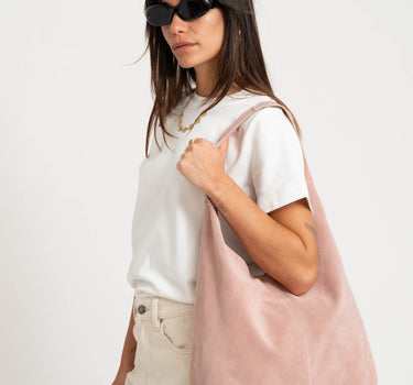 TILTIL Bag Yuki Misty Rose Suede Pink - Things I Like Things I Love
