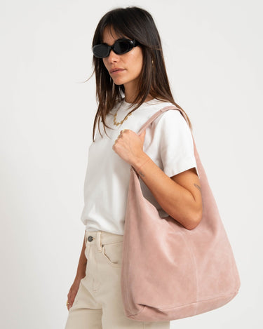 TILTIL Bag Yuki Misty Rose Suede Pink - Things I Like Things I Love