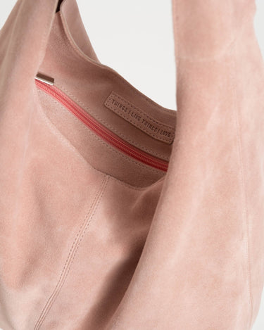 TILTIL Bag Yuki Misty Rose Suede Pink - Things I Like Things I Love