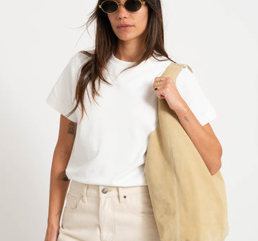 TILTIL Bag Yuki Pastel Yellow Suede - Things I Like Things I Love