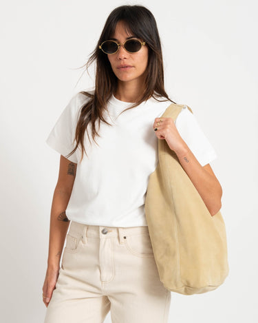 TILTIL Bag Yuki Pastel Yellow Suede - Things I Like Things I Love