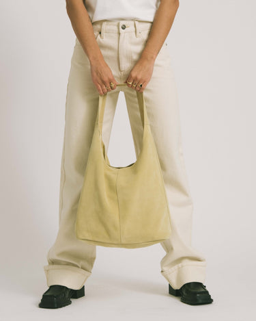 TILTIL Bag Yuki Pastel Yellow Suede - Things I Like Things I Love