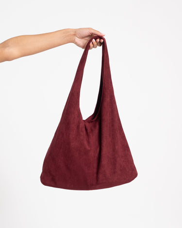 TILTIL Bag Yuki Plum Suede Donkerpaars - Things I Like Things I Love
