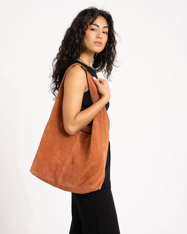 TILTIL Bag Yuki Suede Baked Clay - Things I Like Things I Love