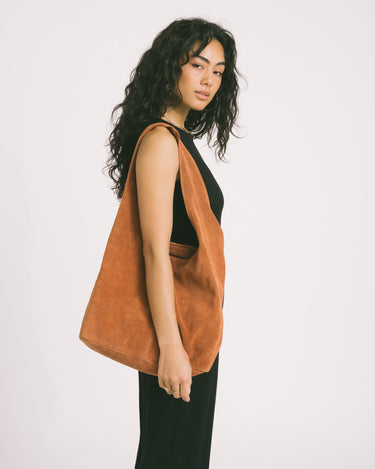 TILTIL Bag Yuki Suede Baked Clay - Things I Like Things I Love