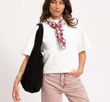 TILTIL Bag Yuki Suede Black - Things I Like Things I Love