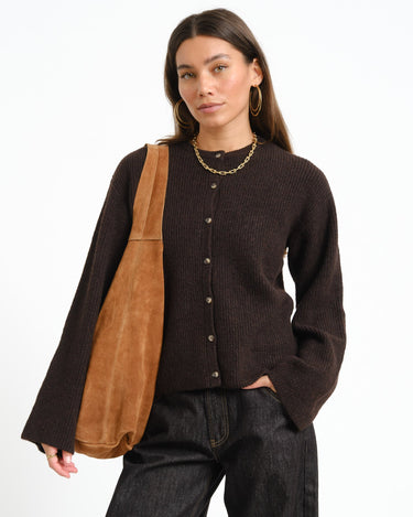 TILTIL Bag Yuki Suede Cognac - Things I Like Things I Love