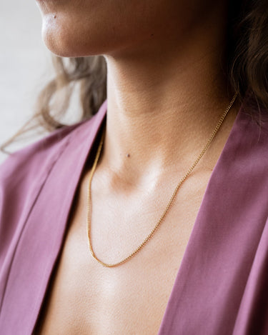 TILTIL Basic Necklace Chainy Gold - Things I Like Things I Love