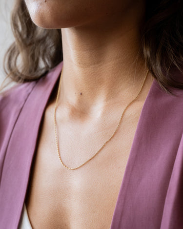 TILTIL Basic Necklace Twisty Gold - Things I Like Things I Love