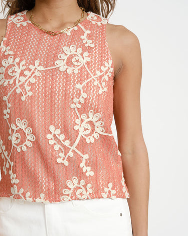 TILTIL Bente Crochet Top Pink - Things I Like Things I Love
