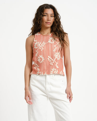 TILTIL Bente Crochet Top Pink - Things I Like Things I Love