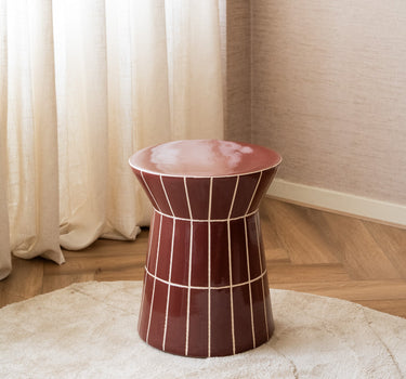 TILTIL Bijzettafel Cera Bordeaux - Things I Like Things I Love