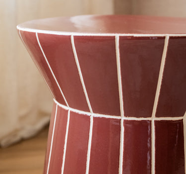 TILTIL Bijzettafel Cera Bordeaux - Things I Like Things I Love