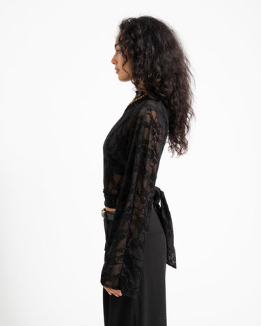 TILTIL Blair Lace Longsleeve Zwart - Things I Like Things I Love