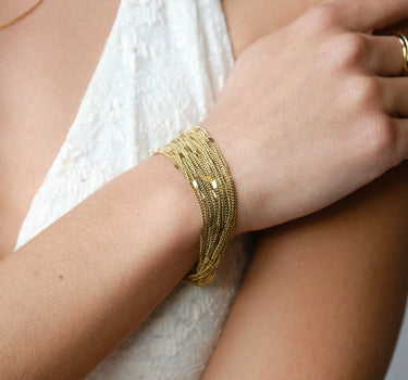TILTIL Bracelet Chain Dotted Gold - Things I Like Things I Love