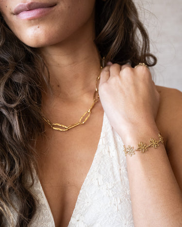 TILTIL Bracelet Flower Gold - Things I Like Things I Love