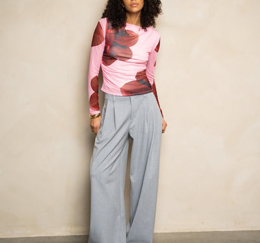 TILTIL Ceder Pantalon Melange Grey - Things I Like Things I Love
