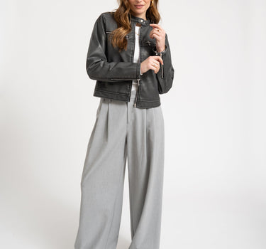 TILTIL Ceder Pantalon Melange Grey - Things I Like Things I Love