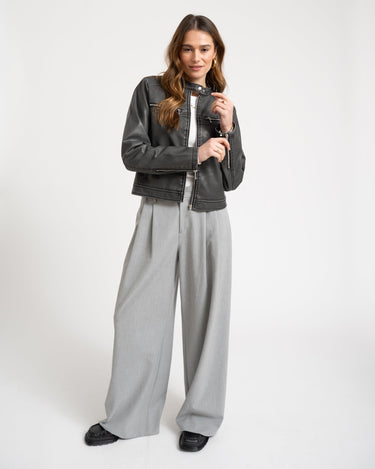 TILTIL Ceder Pantalon Melange Grey - Things I Like Things I Love