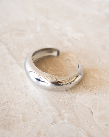 TILTIL Chunky Statement Bangle Silver - Things I Like Things I Love