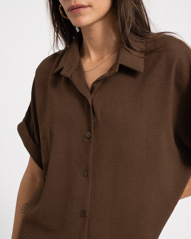 TILTIL Ciara Blouse Brown - Things I Like Things I Love