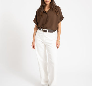 TILTIL Ciara Blouse Brown - Things I Like Things I Love