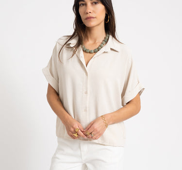 TILTIL Ciara Blouse Sand - Things I Like Things I Love