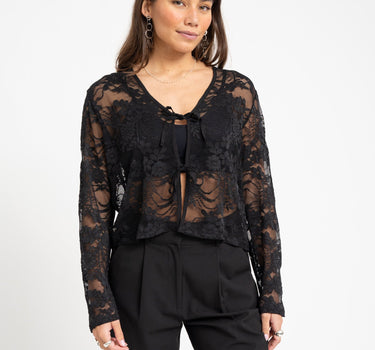 TILTIL Claire Blouse Lace Black - Things I Like Things I Love