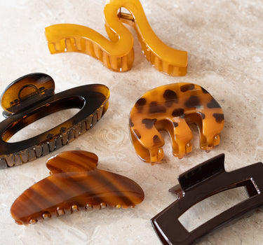 TILTIL Claw Clip Eloise Cognac - Things I Like Things I Love
