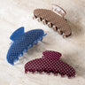 TILTIL Claw Clip Polkadot Donkerblauw - Things I Like Things I Love