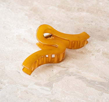 TILTIL Claw Clip Wave Geel - Things I Like Things I Love
