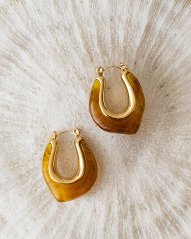 TILTIL Cleo Hoop Earrings Gold - Things I Like Things I Love