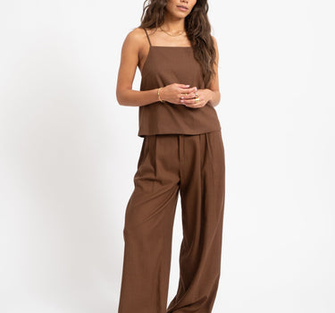 TILTIL Cloe Loma Top Brown - Things I Like Things I Love