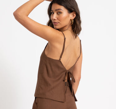 TILTIL Cloe Loma Top Brown - Things I Like Things I Love