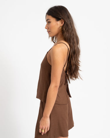TILTIL Cloe Loma Top Brown - Things I Like Things I Love