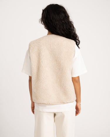 TILTIL Coco Gilet Teddy Ecru One Size - Things I Like Things I Love