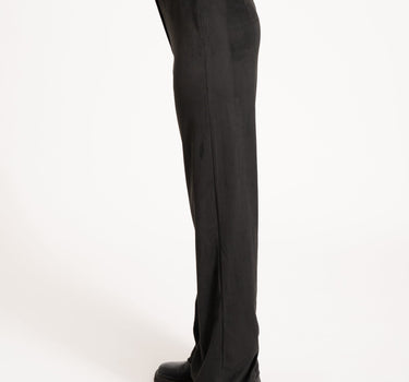 TILTIL Davi Suede Pants Black - Things I Like Things I Love