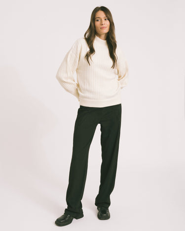TILTIL Davi Suede Pants Black - Things I Like Things I Love